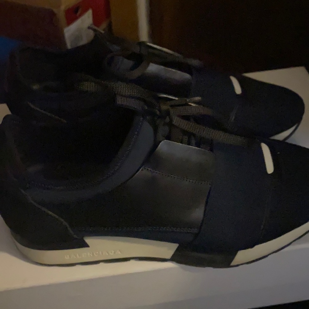 navy blue balenciagas